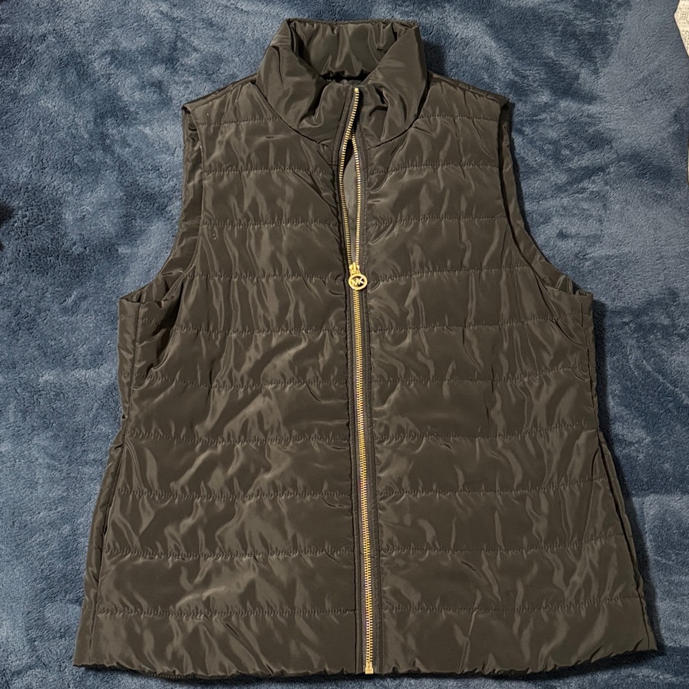 Michael Kors Black Quilted vest